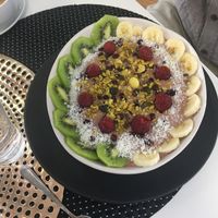 Smoothie bowl at Back2Nature Vegan Cafe in Brighton