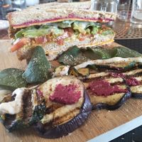 Sandwich  at Back2Nature Vegan Cafe in Brighton