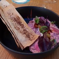 Beetroot dip at Alibi in Sydney