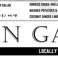 Sides options  at The Griffon Gastropub in East Aurora