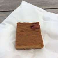Pumpkin cake at Fedeli Cafe in Wanaka