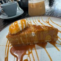 Pumpkin cheesecake at PLANTA in Miami Beach