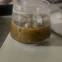 Iced Vietnamese coffeee  at PLANTA in Miami Beach