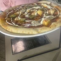 Hawaiian pizza  at PLANTA in Miami Beach