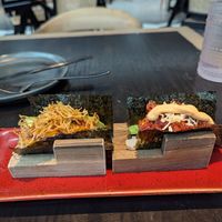 Spicy Tuna and Sweet Potato Rolls at PLANTA in Miami Beach