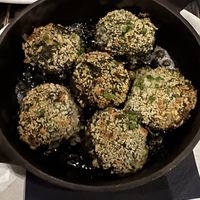 Stuffed mushrooms   at PLANTA in Miami Beach