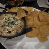 Spinach and artichoke dip  at PLANTA in Miami Beach