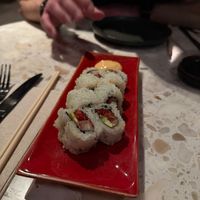 Spicy tuna roll at PLANTA in Miami Beach