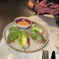 Summer rolls at PLANTA in Miami Beach