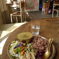 Buddha meal at Ayurvedico Cafe in Pokhara