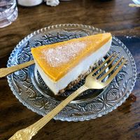 Raw Mango Cake at Ayurvedico Cafe in Pokhara