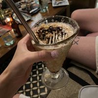 Peanut butter cookies milkshake   at Zest Ubud in Ubud