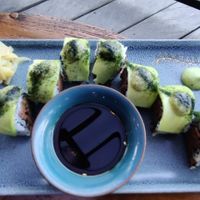 Vegan sushi at Zest Ubud in Ubud