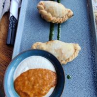 Jackfruit empanadas at Zest Ubud in Ubud