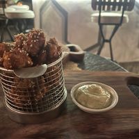 Cauliflower wings (bad aftertaste)  at Zest Ubud in Ubud