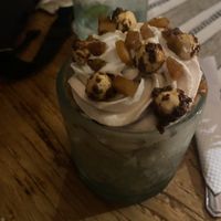 Pancake in a glass ( made with banana)  at Zest Ubud in Ubud