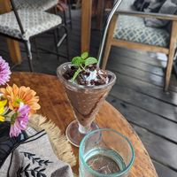 Choc brownie milkshake at Zest Ubud in Ubud