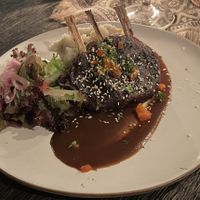 Vegan ribs   at Zest Ubud in Ubud