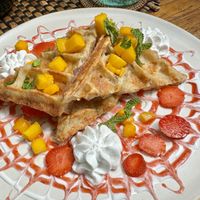 Waffle  #Veganuary at Zest Ubud in Ubud