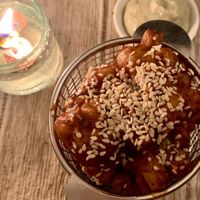  Smokey cauliflower wings + aioli   at Zest Ubud in Ubud