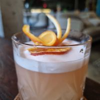 Weak whiskey sour at Zest Ubud in Ubud