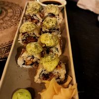 TEMPURA MUSHROOM SUSHI at Zest Ubud in Ubud