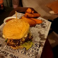 VEGAN FISHERMAN BURGER at Zest Ubud in Ubud