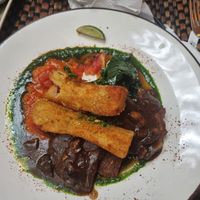 Jackfruit steak  at Zest Ubud in Ubud