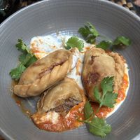 Jackfruit empanada   at Zest Ubud in Ubud