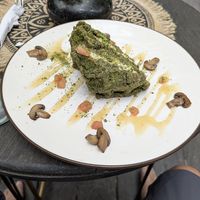 Savoury Seaweed Waffles at Zest Ubud in Ubud