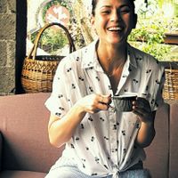 cacao latte at Zest Ubud in Ubud