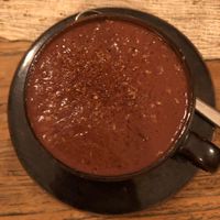 Raw cacao with cinnamon & nutmeg  at Zest Ubud in Ubud