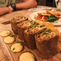Jackfruit wraps at Zest Ubud in Ubud