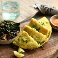 Flatbread at Zest Ubud in Ubud