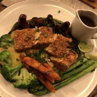 High Priestess tempeh steak at Zest Ubud in Ubud