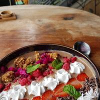 Dark Velvet smoothie bowl at Zest Ubud in Ubud