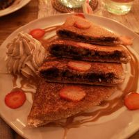 Bananas in pyjamas. Best dessert in all Asia 😍 at Zest Ubud in Ubud