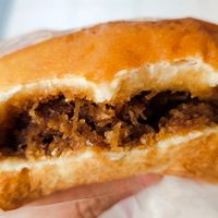 Coconut bun at Mama Patisserie Bakery in Central Singapore