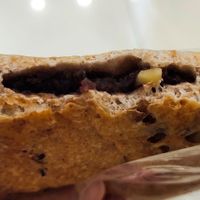 Red bean walnut bun at Mama Patisserie Bakery in Central Singapore
