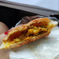 Curry bread is so nice 😭 at Mama Patisserie Bakery in Central Singapore