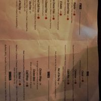 Menu July 2024 at Drury Street Bar & Kitchen in Glasgow