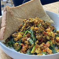 Tofu Scramble - Vegan  at Preach Cafe in Bondi Beach