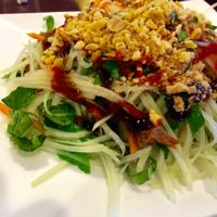 Green Papaya Salad at Noble Vegetarian in Sacramento