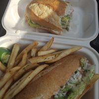 the infamous tuna lunch I've been trying to recreate for weeks at Noble Vegetarian in Sacramento