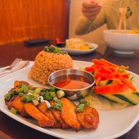 Angel at Peace  at Noble Vegetarian in Sacramento
