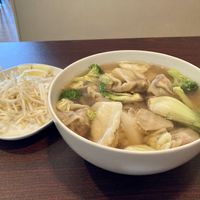 Wonton Rice Noodle Soup  at Noble Vegetarian in Sacramento