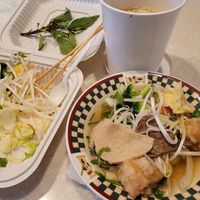 Pho...takeout style! at Noble Vegetarian in Sacramento