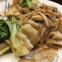 Chow fun at Noble Vegetarian in Sacramento
