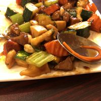 Kung Pao Vegeken at Noble Vegetarian in Sacramento