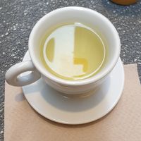 White coffee at SAJ in Nice